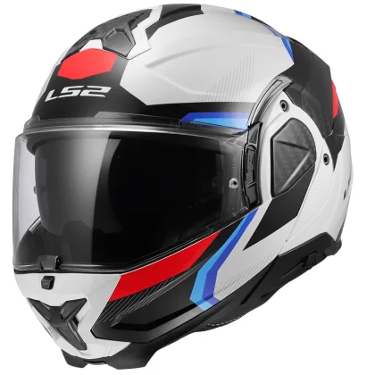 LS2 FF910 Advant II Triple White Blue Red 3XL (65-66)