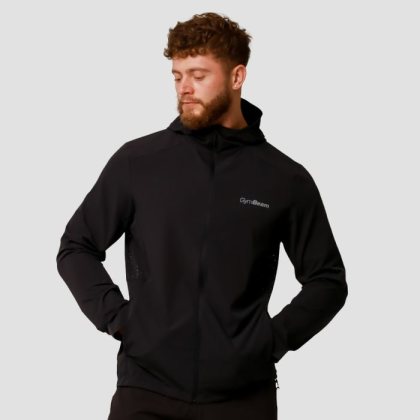 GymBeam Bežecká bunda Pulse Black XLXL