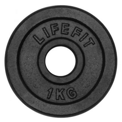 Lifefit Kotouč 1kg kovový pro 30mm tyč