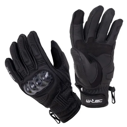 Moto rukavice W-TEC Binaluck Farba čierna,