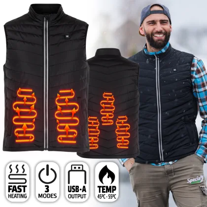 W-TEC HEATstem čierna - 3XL