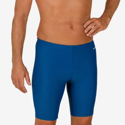 NABAIJI Pánske plavky typu jammer 100 Basic modré XL-2XL