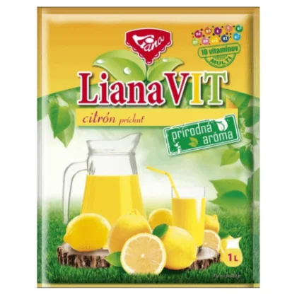 LIANA Vit citrón prášok na prípravu nápoja s vitamínmi 75 g