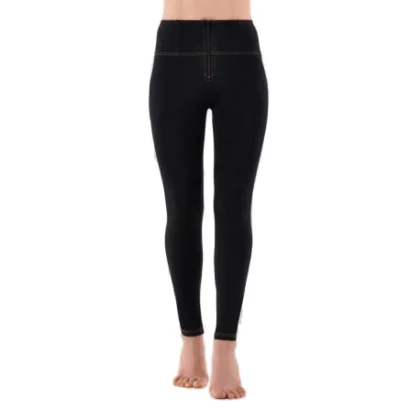 Női jeggings nadrág FREDDY WR.UP® skinny high waist push up jeggings in organic fabric-Black