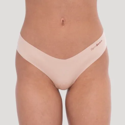 GymBeam Bezšvové nohavičky Comfy 3Pack Beige XXL