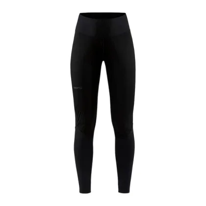 Dámské běžecké zateplené legíny CRAFT ADV SUBZ WIND TIGHTS 2 W-999000-Black