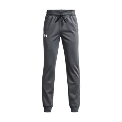 Chlapčenské tepláky UNDER ARMOUR UA BRAWLER 2.0 TAPERED PANTS-GRY