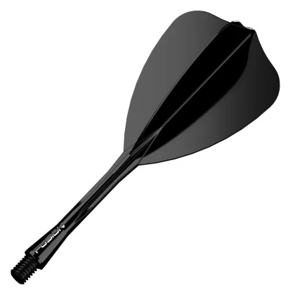 Winmau Fusion čierne, Arrow letky a dlhé násadky