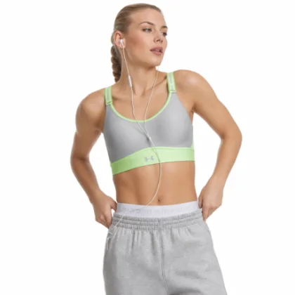 Dámska tréningová športová podprsenka UNDER ARMOUR UA Infinity Mid 2.0 Bra-GRN