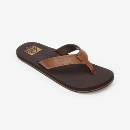 REEF REEF Twinpin pánske žabky hnedé 40