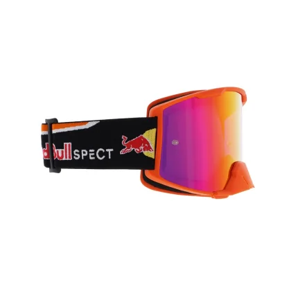RedBull Spect Spect Strive, oranžové matné, plexi fialové zrcadlové