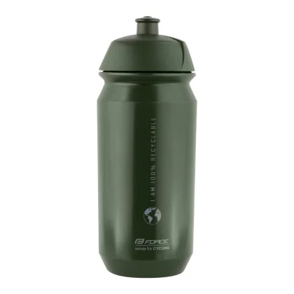 Láhev na kolo FORCE BIO EARTH 0,75 l, white-gray