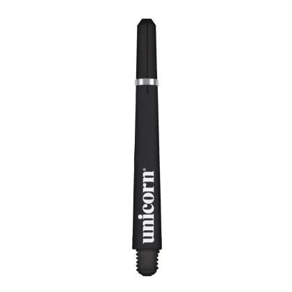 Násadky na šípky Unicorn Gripper 4, 47mm, dlhé čierne