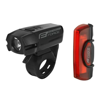 Force Světla sada GLARE USB přední+zadní