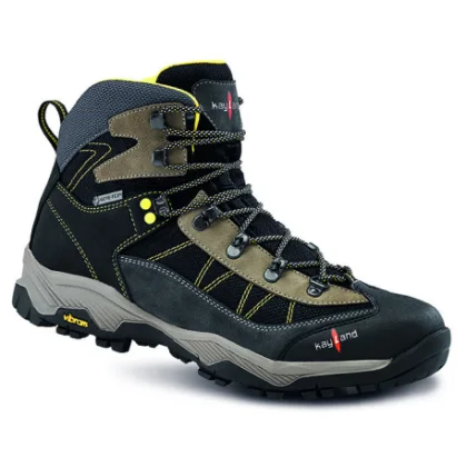 Pánská vysoká turistická obuv KAYLAND TAIGA GTX BLACK ALMOND