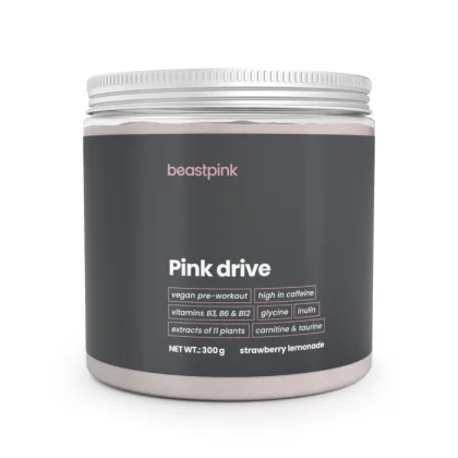 BeastPink Pink Drive jahodová limonáda