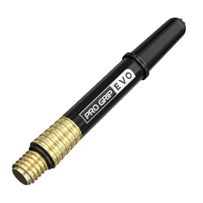 Násadky na šípky Target Pro Grip Evo AL, zlaté, krátke, 34mm