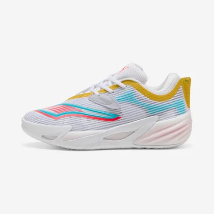 PUMA PUMA All-Pro Nitro 2 White Sunblaze basketbalová obuv 47