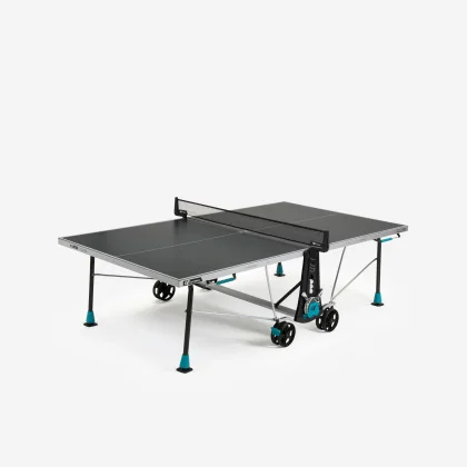 CORNILLEAU Outdoorový stôl Free 300X na stolný tenis sivý bez