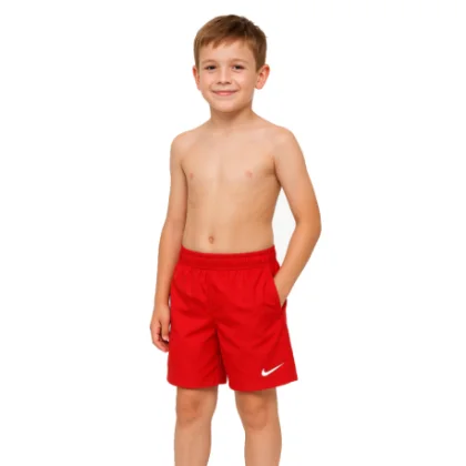 Fiú úszónadrágok NIKE SWIM VOLLEY SHORT BOYS-UNIVERSITY RED