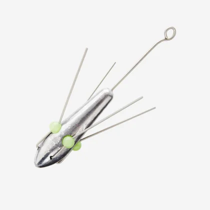 CAPERLAN Závesné olovo v tvare kotvy na lov technikou surfcasting 80 g