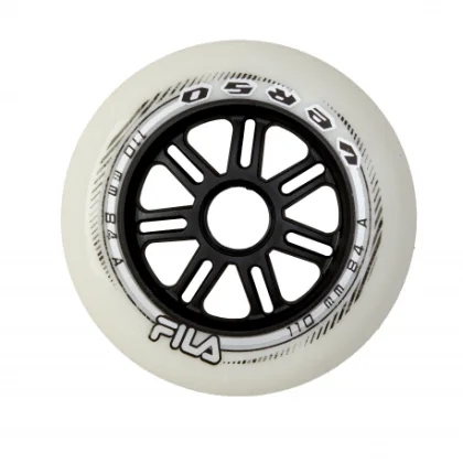 Náhradné kolieska na korčule FILA SKATES WHEELS 110MM 84A WHITE
