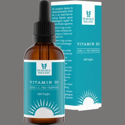 Ölmühle Solling Vitamín D3 kvapky 1000 IU