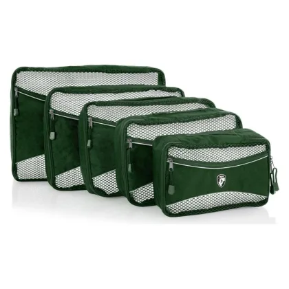Heys Eco Packing Cube 5pc Set II Green