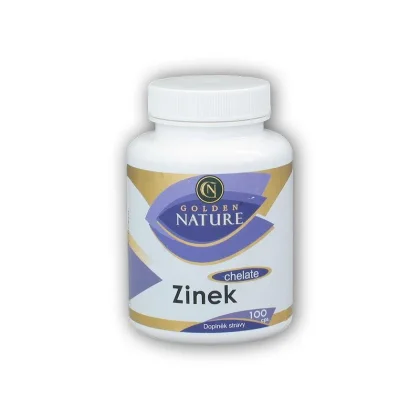 Golden Natur Zinek chelate 100 kapslí