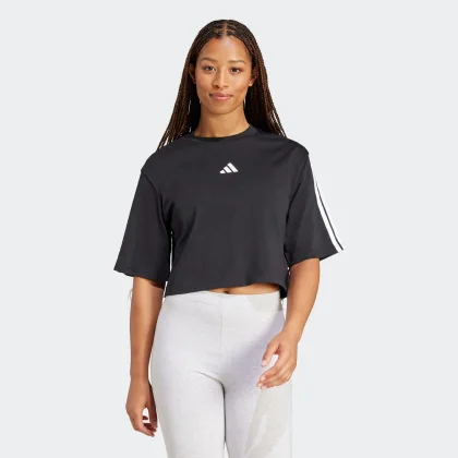 ADIDAS Dámske fitness tričko ADIDAS čierne 2XL