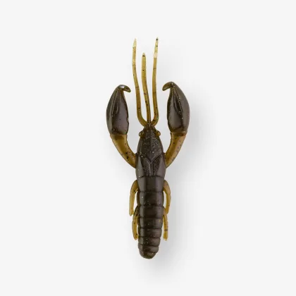 CAPERLAN Mäkká umelá nástraha ráčik s atraktantom WXM Yubari CRAW 3,5" 9cm GreenpumpkinBF bez