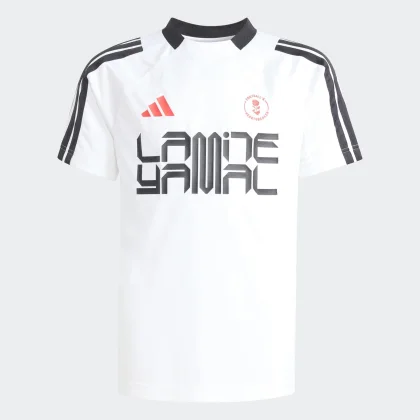 ADIDAS ADIDAS Lamine Yamal 26 detský tréningový dres biely 11-12 r