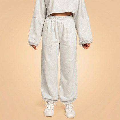 BeastPink Pantaloni sport pentru femei Bliss Grey