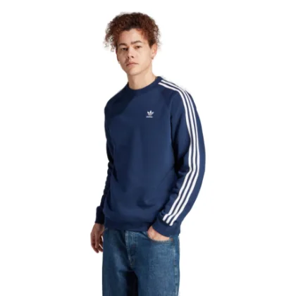 Pánska mikina ADIDAS ORIGINALS 3-STRIPES CREW-NINDIG