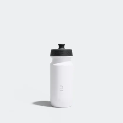 DECATHLON Cyklistická fľaša Essential 550 ml biela bez