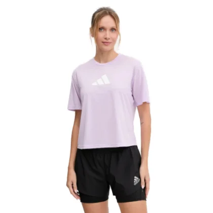 Dámske tréningové tričko s krátkym rukávom ADIDAS WE BL TEE POWPLU