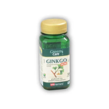 VitaHarmony Ginkgo 60mg extrakt 50 kapslí