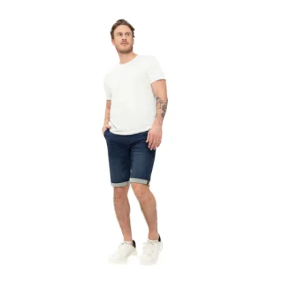 Pánske riflové kraťasy VOLCANO D-CARST-600-NAVY