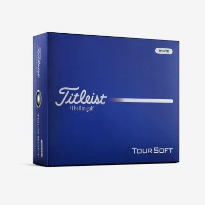 TITLEIST TITLEIST Soft 2026 golfové loptičky 12 ks biele bez