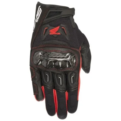 Alpinestars Rukavice na motorku SMX-2 Air Carbon Honda Kolekce černo-červené