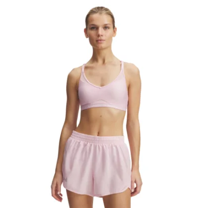 Under Armour Crossback Low Sport Bra Pink