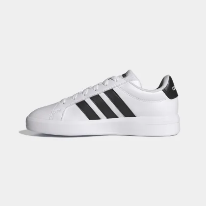 ADIDAS ADIDAS klasická a odolná obuv pre deti bielo-čierna 37