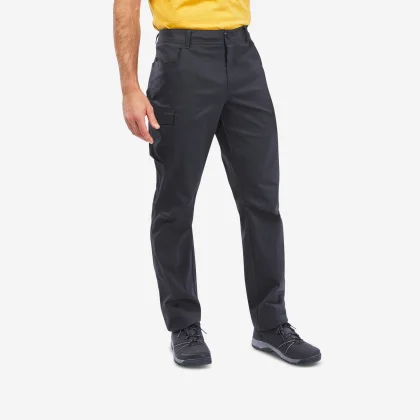 QUECHUA Pánske turistické nohavice NH100 S (L33)