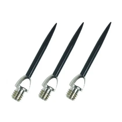 Hroty na šípky ONE80 steel, kovové, závit 2BA 3ks