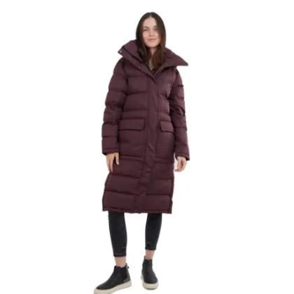 Dámska bunda FUNDANGO Sabina Padded Jacket-398-aubergine