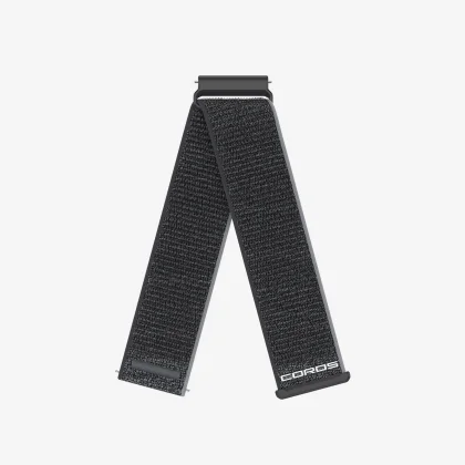 COROS COROS APEX 4 46 mm nylonový remienok 24 mm na hodinky čierny bez