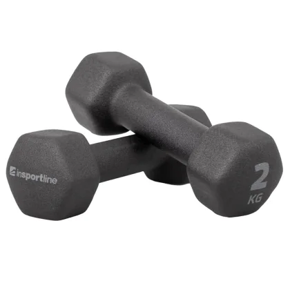 Neoprénové činky inSPORTline ON-X Renbell 2 x 2 kg