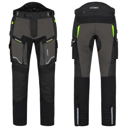 Moto nohavice W-TEC Daimick Farba čierno-šedá,