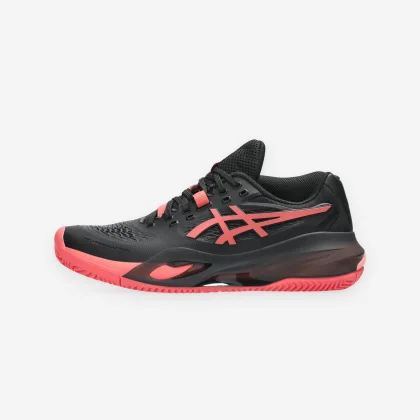 ASICS ASICS Gel Resolution X dámska tenisová obuv na antuku čierno-ružová 39