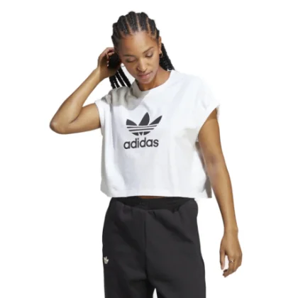 Dámske tričko s krátkym rukávom ADIDAS ORIGINALS SHORT TEE-WHITE